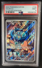 PSA 9 MINT Squirtle 148/142 Stellar Crown Pokemon Graded Card